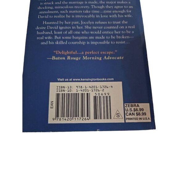 The bargain by Mary Jo Putney zebra historical romance books isbn 9781420117264 - Picture 5 of 5